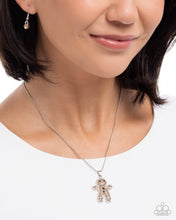 Load image into Gallery viewer, Gingerbread Glam Brown Necklace
