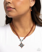 Load image into Gallery viewer, Athenian Affection Brown Necklace