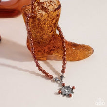 Load image into Gallery viewer, Athenian Affection Brown Necklace