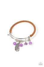 Load image into Gallery viewer, Running a-FOWL Purple Bangle