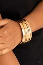 Load image into Gallery viewer, Sahara Shimmer Gold Bangles