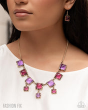 Load image into Gallery viewer, Vintage Boho Purple Necklace