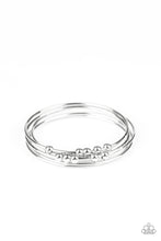 Load image into Gallery viewer, Stack Challenge Silver Bangles