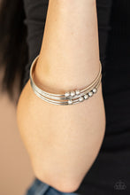 Load image into Gallery viewer, Stack Challenge Silver Bangles