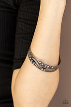 Load image into Gallery viewer, Stack Challenge Black Bangles