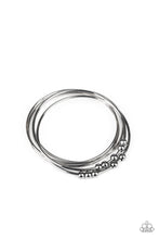 Load image into Gallery viewer, Stack Challenge Black Bangles