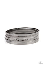 Load image into Gallery viewer, Stackable Style Black Bangles