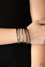 Load image into Gallery viewer, Stackable Style Black Bangles