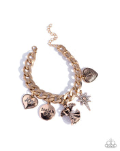 Load image into Gallery viewer, Savior is Born Gold Bracelet