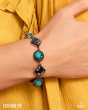 Load image into Gallery viewer, Free-Spirited Feat Green Bracelet
