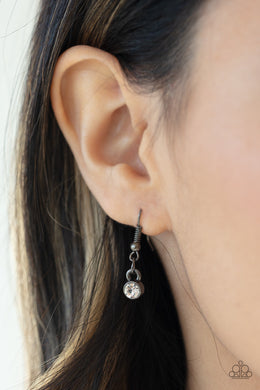 All the World’s My Stage Black Necklace