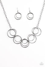 Load image into Gallery viewer, Circle Du Soeil Black Necklace