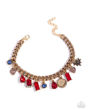 Load image into Gallery viewer, Fabulous Fact Red Bracelet