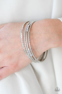 Subtle Shimmer Purple Bangles