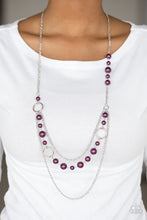 Load image into Gallery viewer, Party Dress Princess Purple Necklace