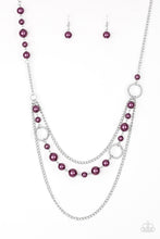 Load image into Gallery viewer, Party Dress Princess Purple Necklace