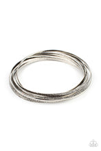 Load image into Gallery viewer, Suddenly Synced Silver Bangles