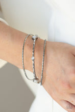 Load image into Gallery viewer, Sunset Fusion Silver Bangles