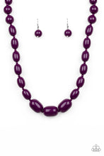 Load image into Gallery viewer, Poppin Popularity Purple Necklace
