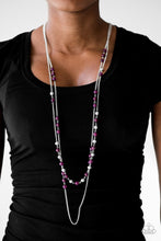 Load image into Gallery viewer, Prismatic Sunsets Purple Necklace