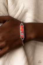 Load image into Gallery viewer, Terrazzo Tarot Red Bangle