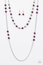 Load image into Gallery viewer, Prismatic Sunsets Purple Necklace