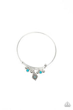 Load image into Gallery viewer, Treasure Charms Blue Bangle