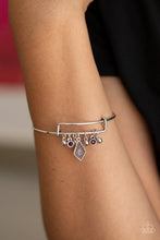 Load image into Gallery viewer, Treasure Charms Purple Bangle