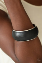 Load image into Gallery viewer, Urban Jungle Black Bangle