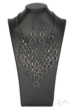Load image into Gallery viewer, Paramount Gunmetal Zi Necklace 2019