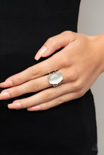 Load image into Gallery viewer, Enchantingly Everglades White Skinny Band Ring