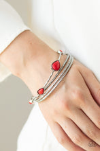 Load image into Gallery viewer, Sandstone Storm Red Bangles