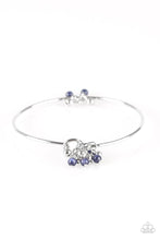 Load image into Gallery viewer, Works Like A Gleam Blue Bangle