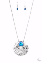 Load image into Gallery viewer, Lush Lattice Blue Necklace