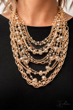 Load image into Gallery viewer, Reminiscent Gold ZI Necklace 2022