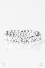 Load image into Gallery viewer, Glow Goals White Skinny Band Ring
