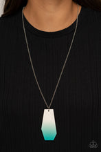 Load image into Gallery viewer, Watercolor Skies Blue Necklace