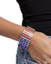Load image into Gallery viewer, Passionate Patriotism Multi Hinge Bracelet