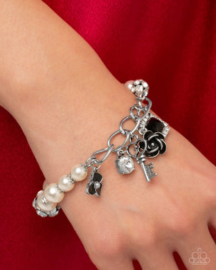 Purebred Pearls Black Bracelet