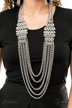 Load image into Gallery viewer, The Erika Silver Zi Necklace 2019