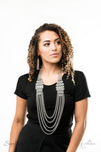 Load image into Gallery viewer, The Erika Silver Zi Necklace 2019