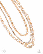 Load image into Gallery viewer, Tailored Trendsetter Gold Necklace