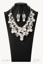 Load image into Gallery viewer, The Janie White Zi Necklace