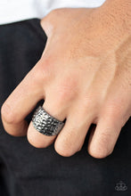 Load image into Gallery viewer, Hammerhead Black Mens Ring