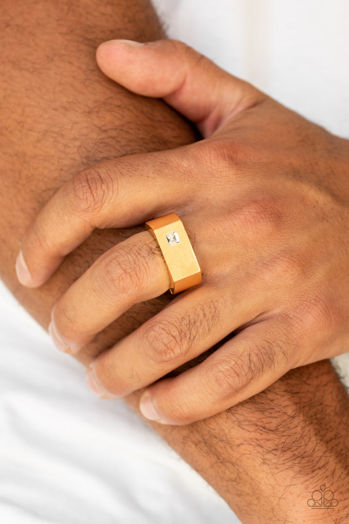 Steadfast Gold Men’s Ring