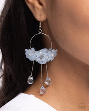 Load image into Gallery viewer, Whimsical Work Blue Earrings