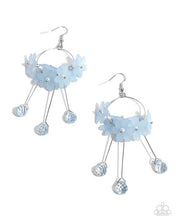 Load image into Gallery viewer, Whimsical Work Blue Earrings