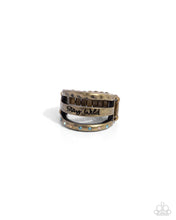 Load image into Gallery viewer, Stay Wild Flower Child Brass Ring
