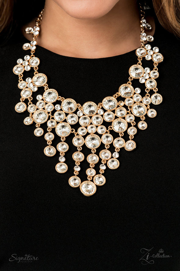 The Rosa Gold Zi Necklace 2020