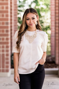 The Rosa Gold Zi Necklace 2020